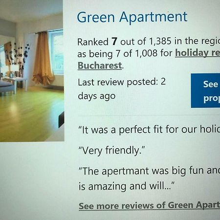 Green Apartment 6 Bucharest Exterior photo